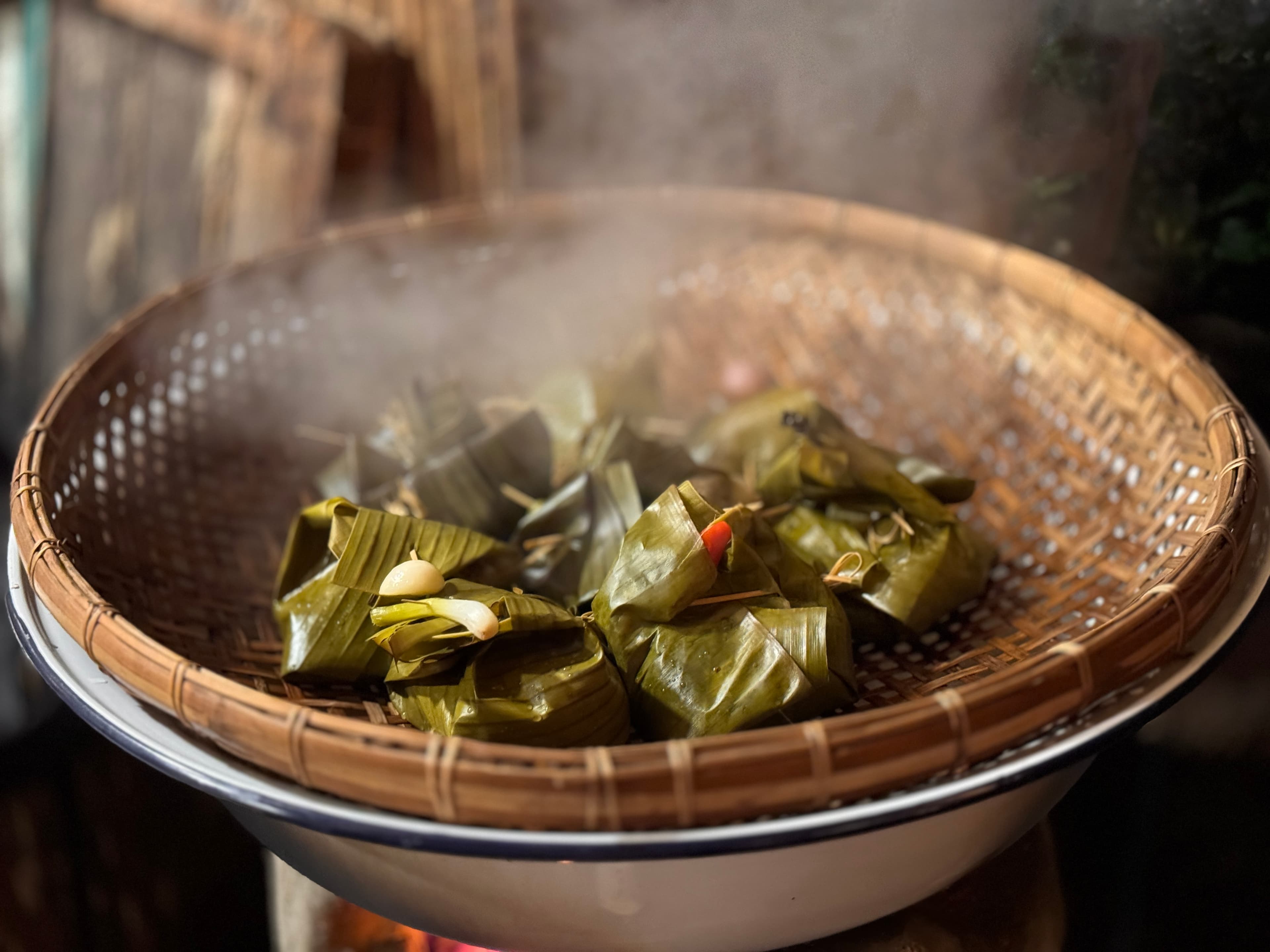 Thai dish cooked by guests at Jungle Kitchen's cooking class in Bophut, Koh Samui