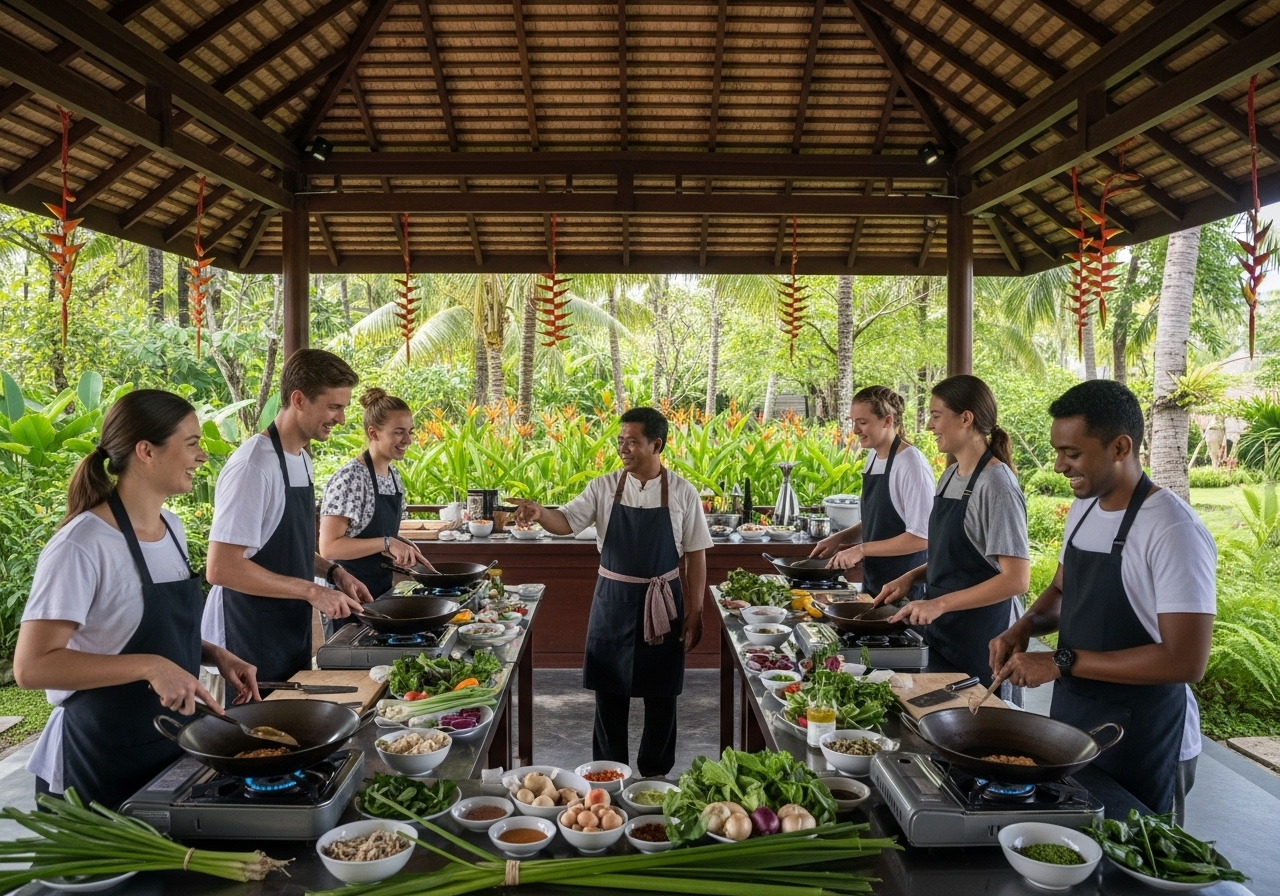 Authentic Thai Cooking Class at Jungle Kitchen
